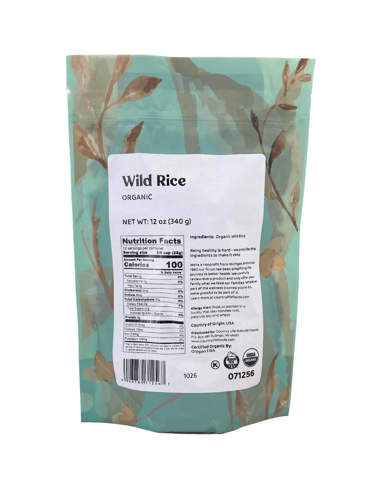 Wild Rice, Organic