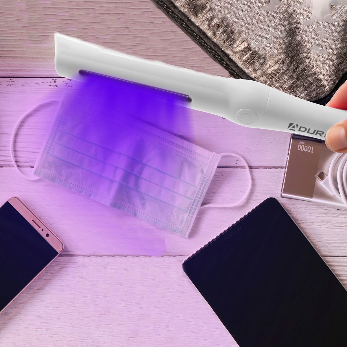 Aduro U-Clean Plus Portable UV Sanitizing Disinfecting Wand