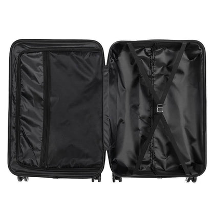 3-Piece Hard Shell Luggage Set with TSA Lock – 20/24/28 Inch 360° Spinner Wheels