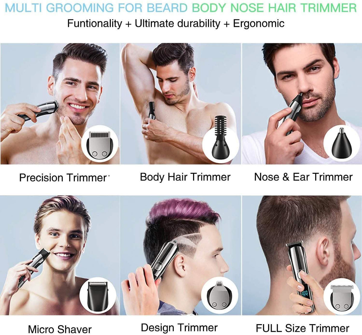 All-in-1 Multifunctional Grooming KIt