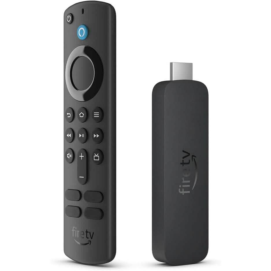 All-new Amazon Fire TV Stick 4K Streaming Device Support for Wi-Fi 6, Dolby Vision/Atmos, Free & Live TV  (Refurbished)