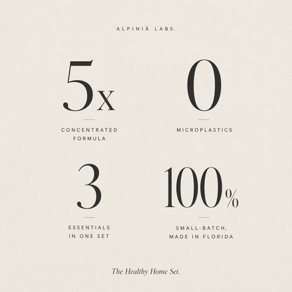 Healthy Home Set: From Laundry to Healthy Home Set