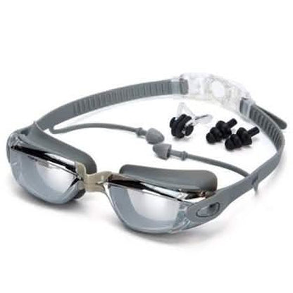 Anti-Fog Swim Goggles with Earplugs