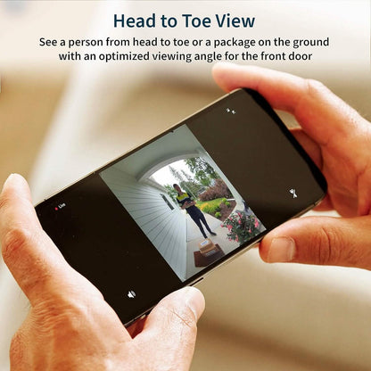Arlo Video Doorbell 2K (2nd Generation) – Battery Operated or Wired Doorbell  (Refurbished)