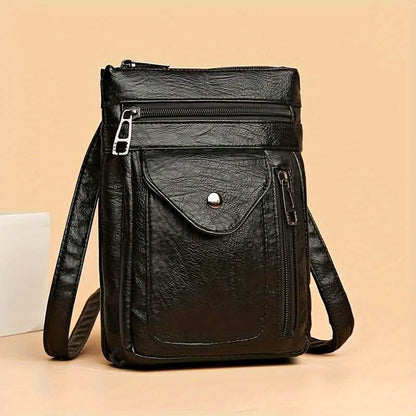 Women’s Vintage Leather Crossbody Bag