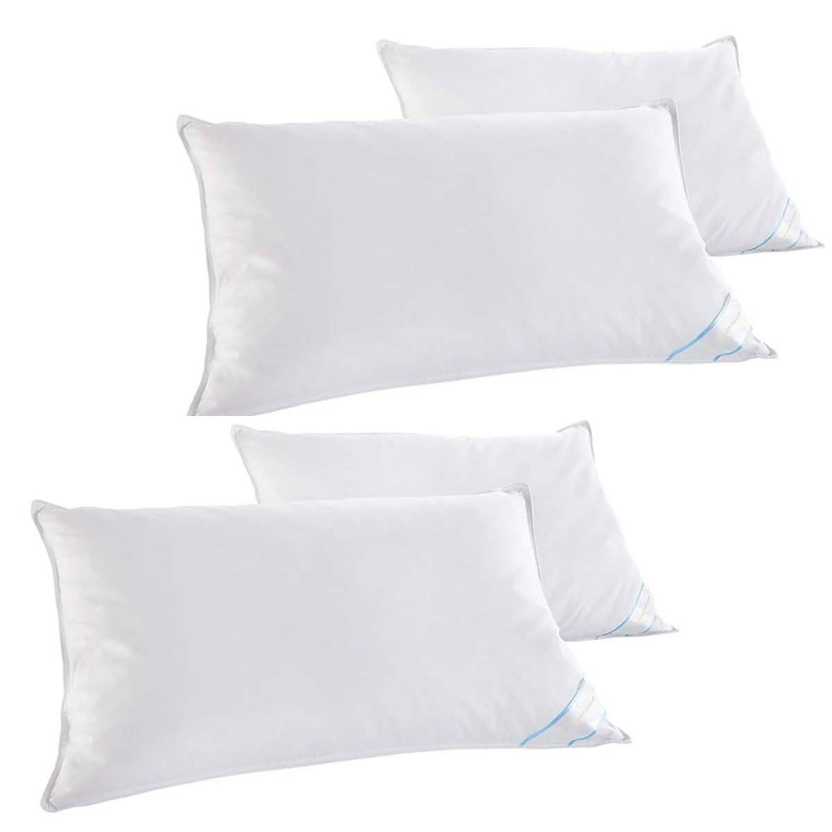 Beauty Sleep 100% Cotton-Covered Duck Feather Pillows