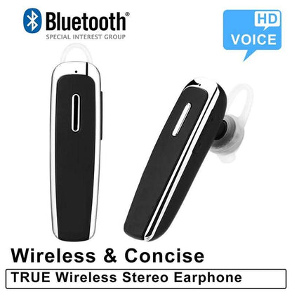 Bluetooth Wireless Trucker Headset With Mic Noise Cancellation