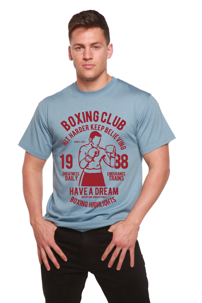Boxing Club Men's Bamboo Viscose/Organic Cotton Short Sleeve Graphic T-Shirt
