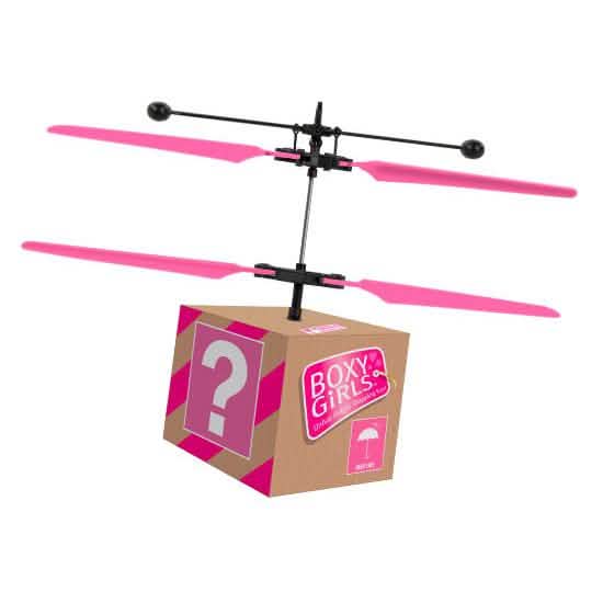 Boxy Girl Mystery Box IR UFO Ball Helicopter