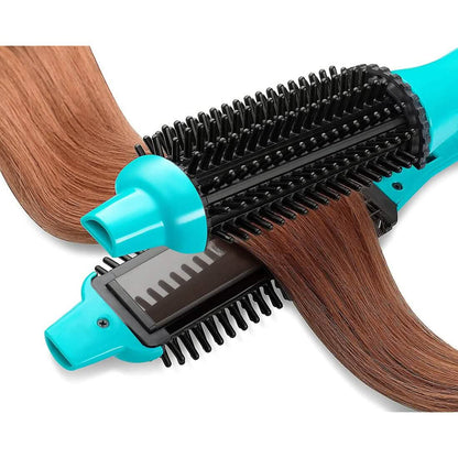 Calista 2-in-1 Heated Brush Iron Hair Styler