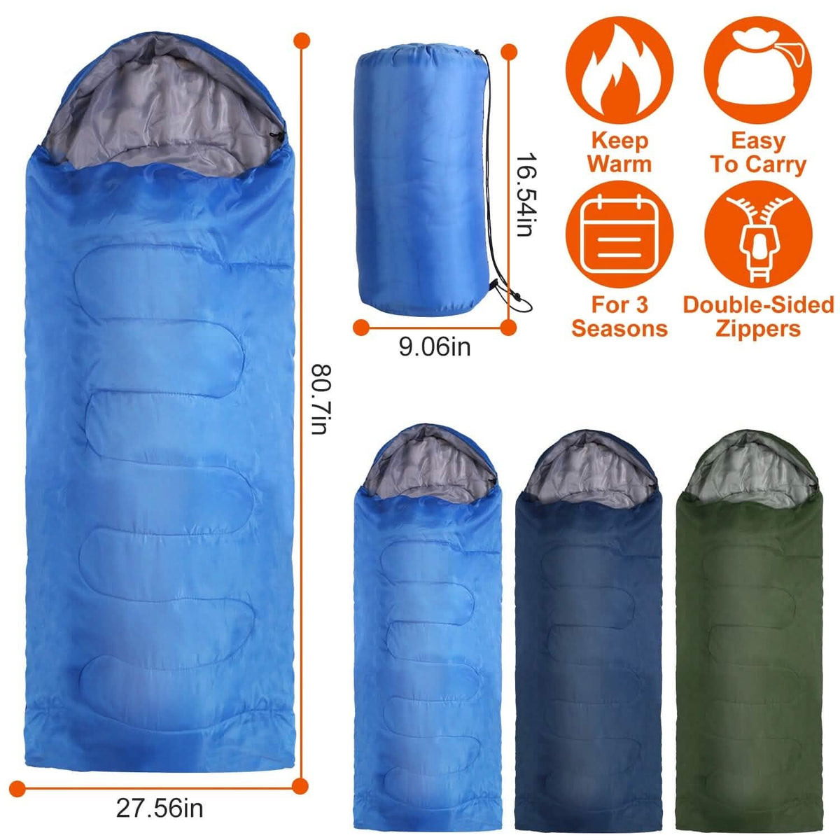 Camping Sleeping Bags for Adults