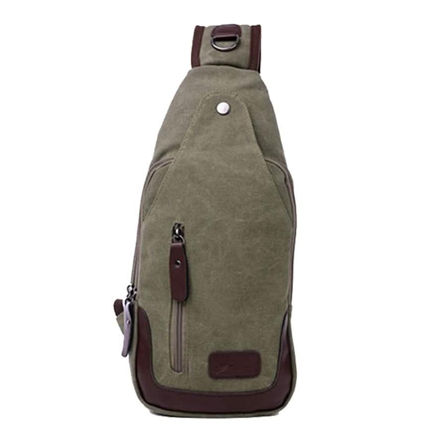 Canvas Shoulder Sling Bag - Assorted Colors