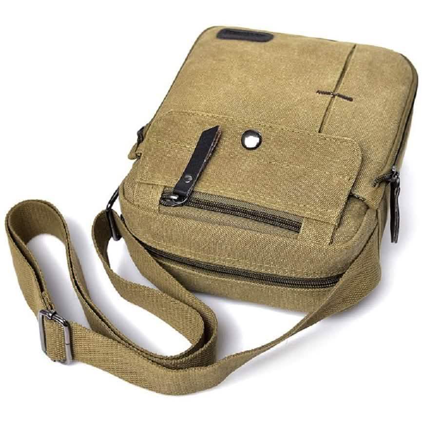 Canvas Travel Wallet Casual Messenger Bag