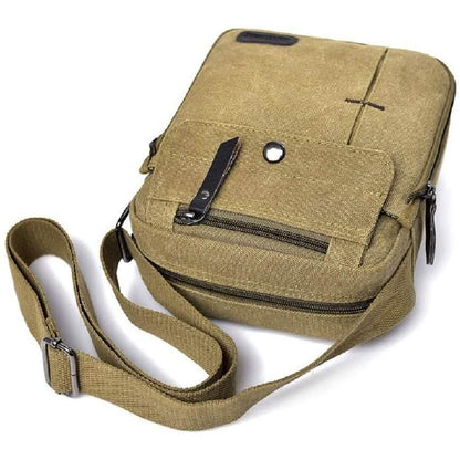 Canvas Travel Wallet Casual Messenger Bag