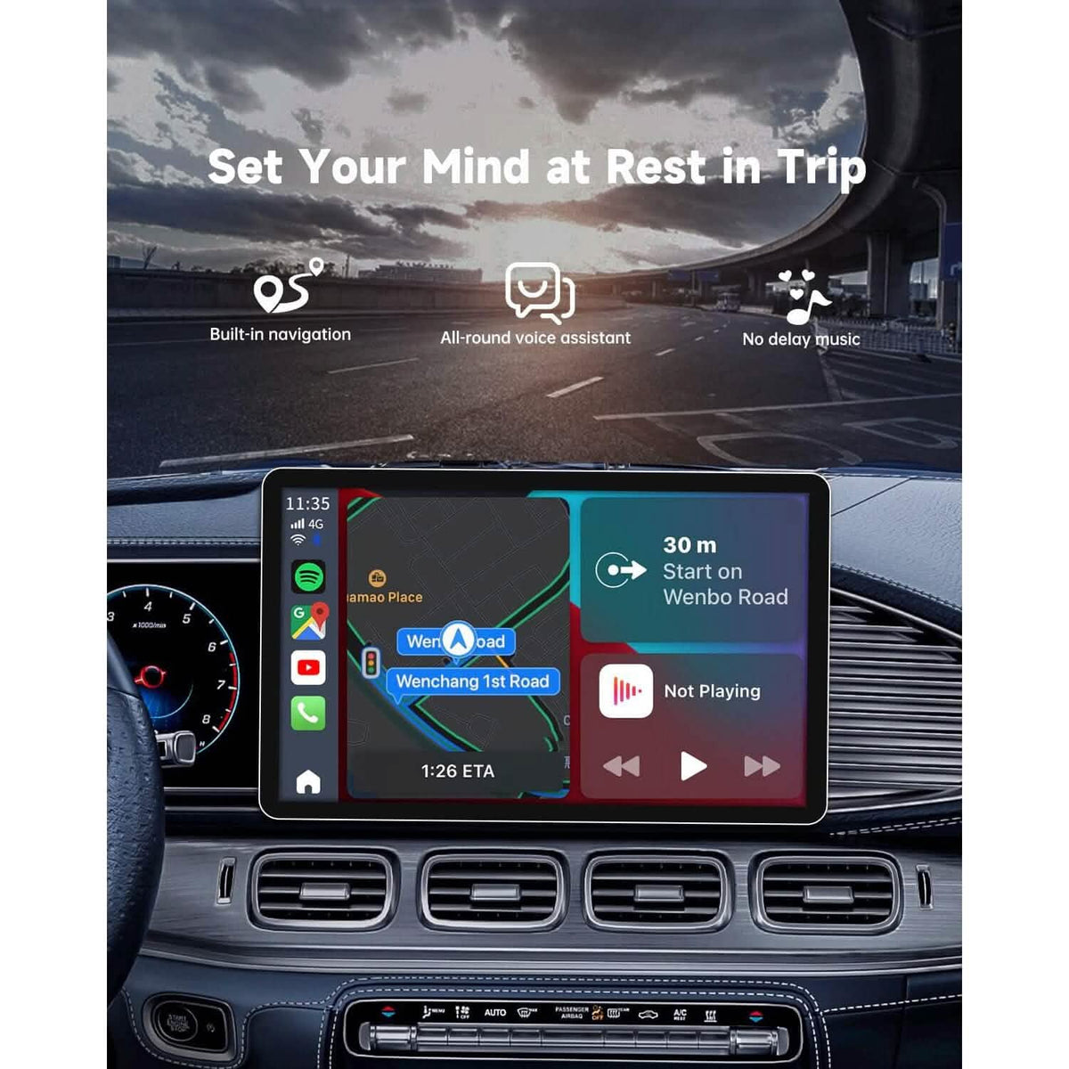 Carlinkit Android 13.0 CarPlay Ai Box Max  (Refurbished)