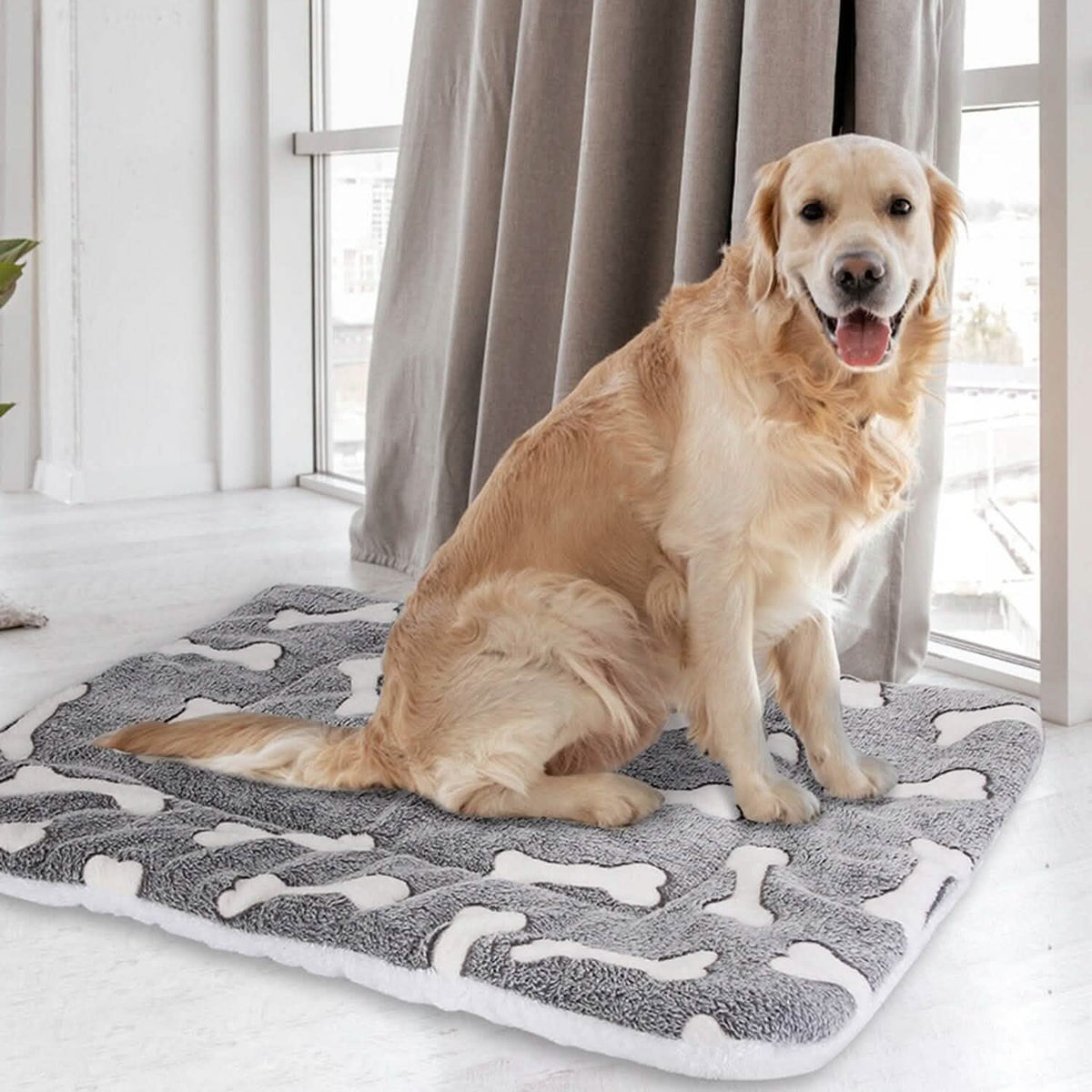 Comfortable Flannel Dog Bed Mat