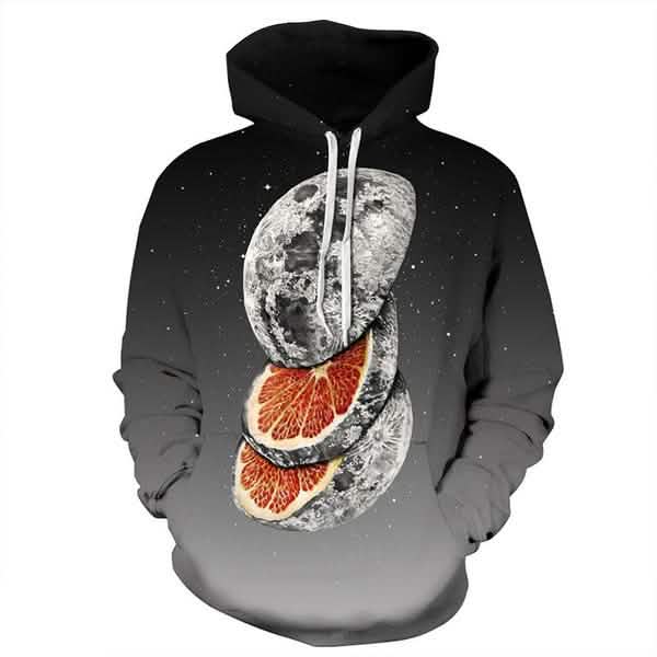 Cool Print Autumn Winter Hoodie
