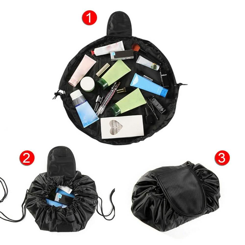 Cosmo Cinch and Go Drawstring Travel Makeup Bag