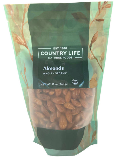 Almonds, Whole, Organic (Raw)
