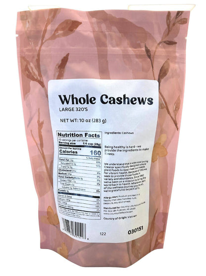 Cashews, Whole