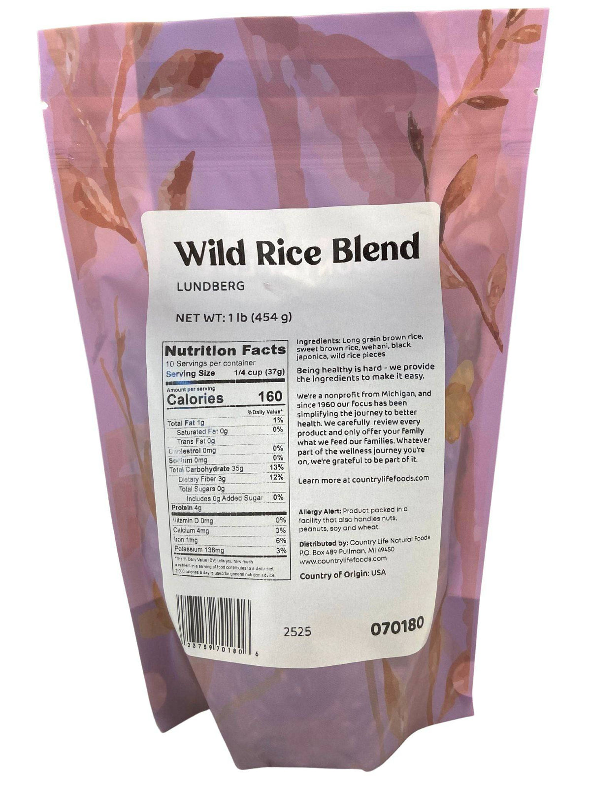 Wild Rice Blend, Lundberg
