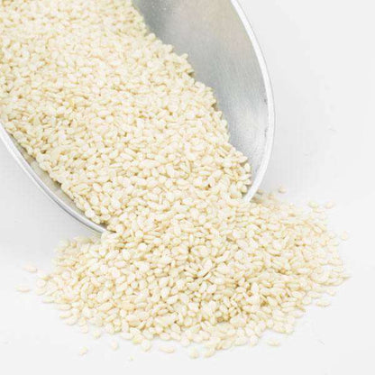 Sesame Seeds, White, Hulled, Organic