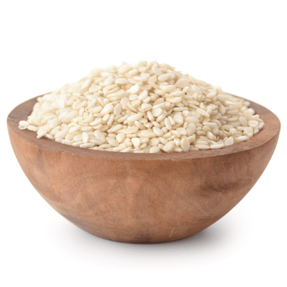 Sesame Seeds, White, Hulled, Organic
