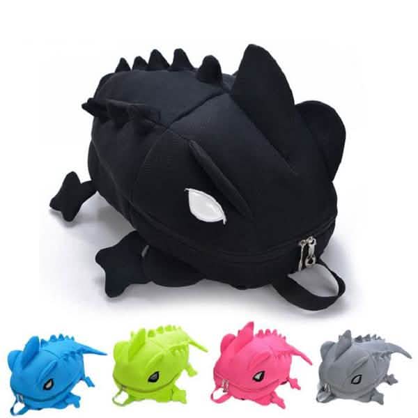 Creative Chameleon Cartoon Backpack