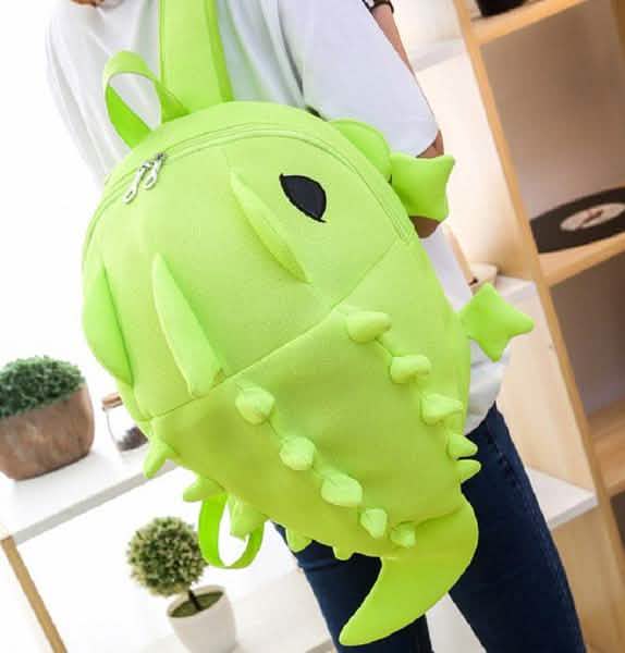 Creative Chameleon Cartoon Backpack