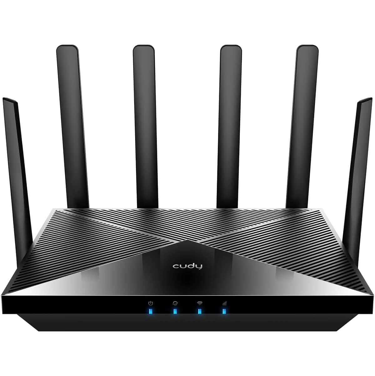 Cudy New 5G NR SA NSA AX3000 WiFi 6 CPE Router, AX3000 Dual SIM 5G Cellular Router  (Refurbished)