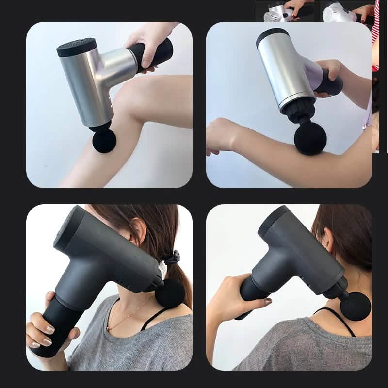 Deep Tissue Massage Gun with Interchangeable Heads