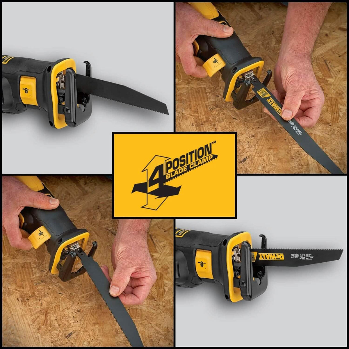 DEWALT 20V MAX* XR Reciprocating Saw, Compact, Tool Only (DCS367B)  (Refurbished)