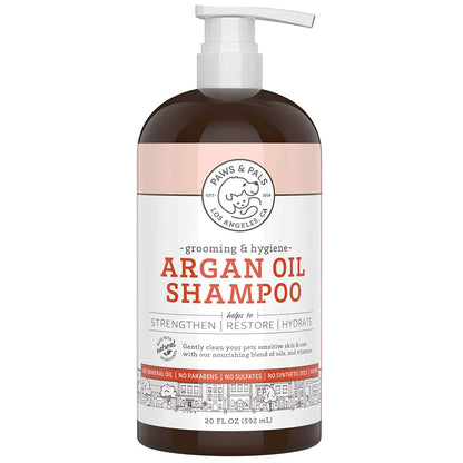 Dog Argan Shampoo-Conditioner - 20oz Clinical Vet Formula Wash