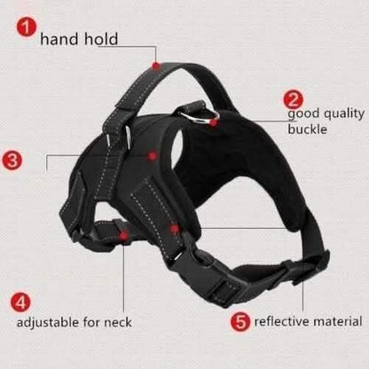 Dog Soft Adjustable Harness