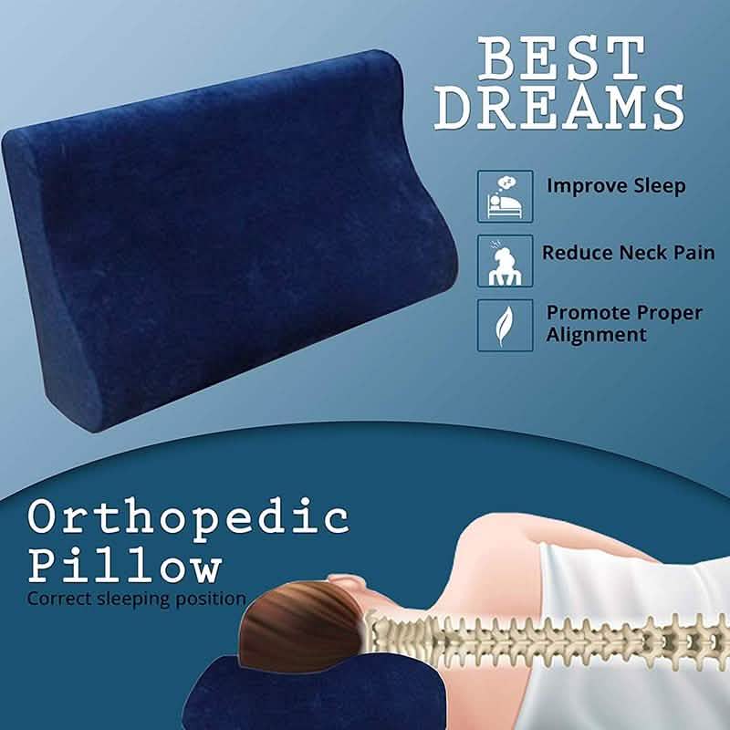 Dr. Franklyn's Contour Memory Foam Pillow
