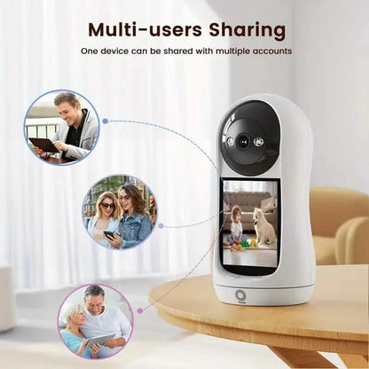 1080P Smart Indoor WiFi Camera | Two-Way Audio & Video Call + Night Vision