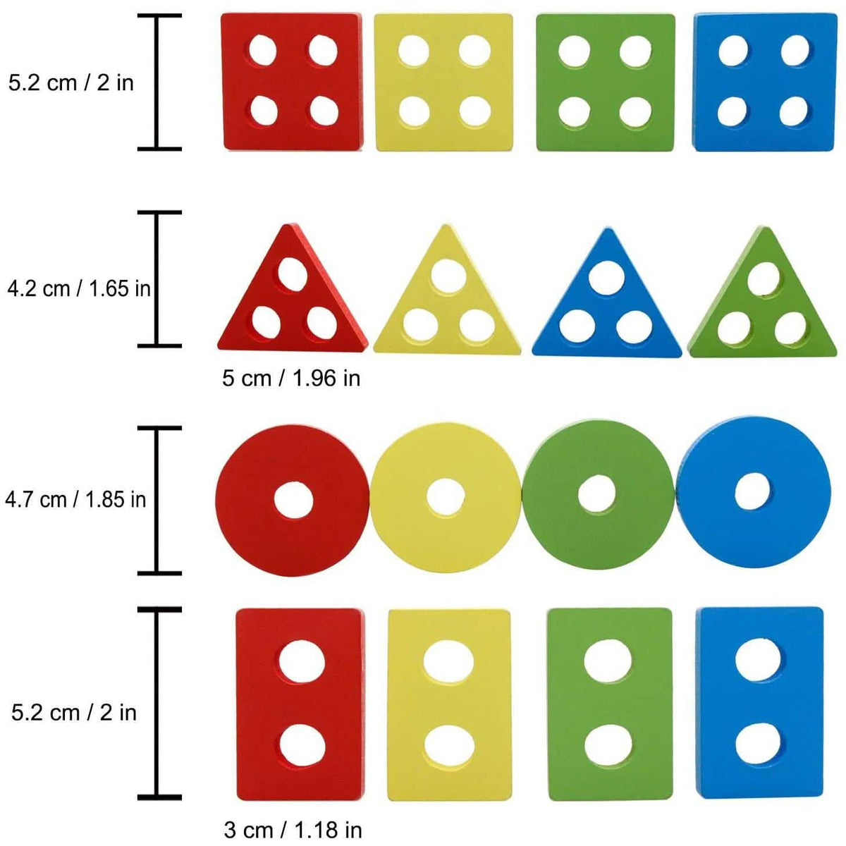 Educational Toys Wooden Shapes Sorter