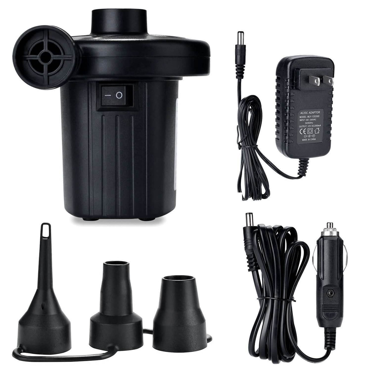 Electric Air Pump for Swimming Ring Inflatable Boat