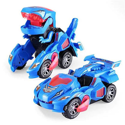 Electric Dinosaur Non Remote Control Morphing Vehicle Toy