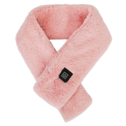 Electric Heated Scarf USB Heating Neck Shawl Soft Warm Scarves with 3 Heating Modes