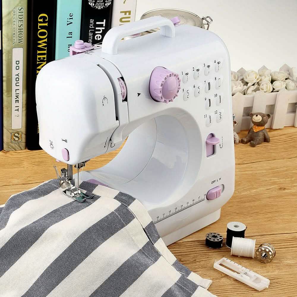 Electric Sewing Machine 12 Stitches with Foot Pedal