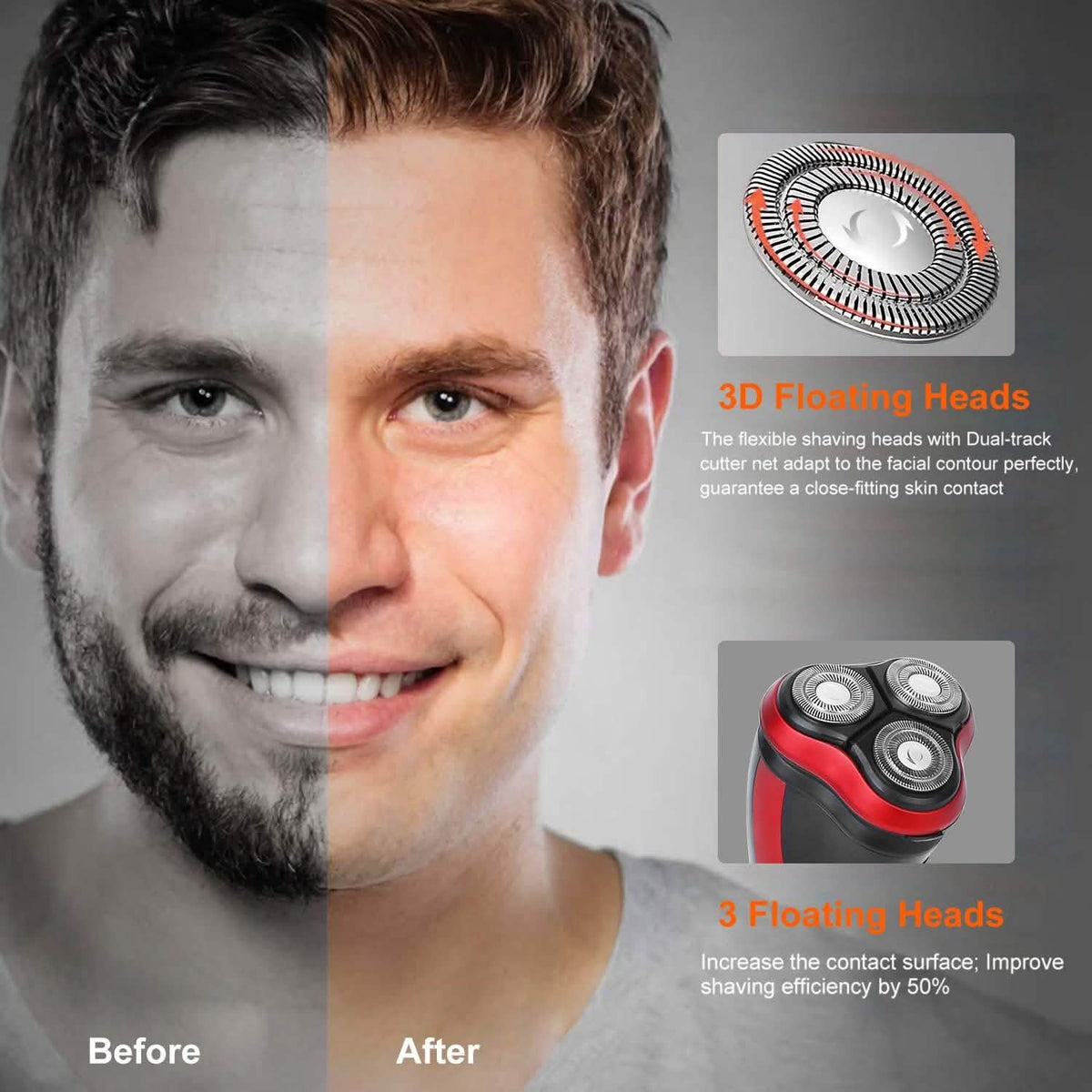 Electric Shaver Razor for Men