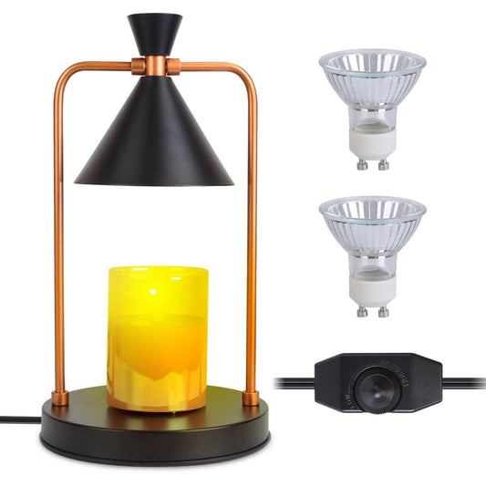 Electric Wax Melt Warmer Lamp Dimmable with 2 GU10 Bulbs