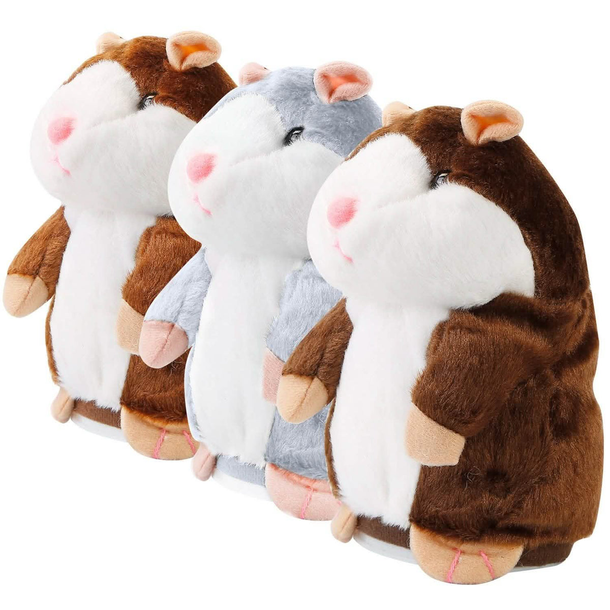 Electronic Talking Hamster Plush