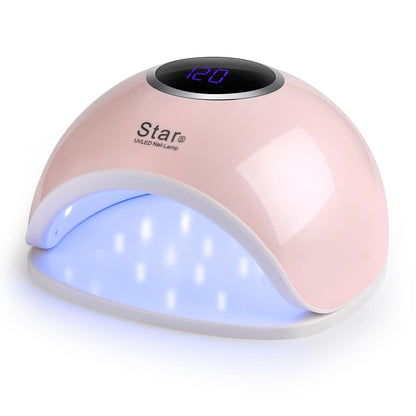 FINATE 72W UV LED Gel Nail Lamp