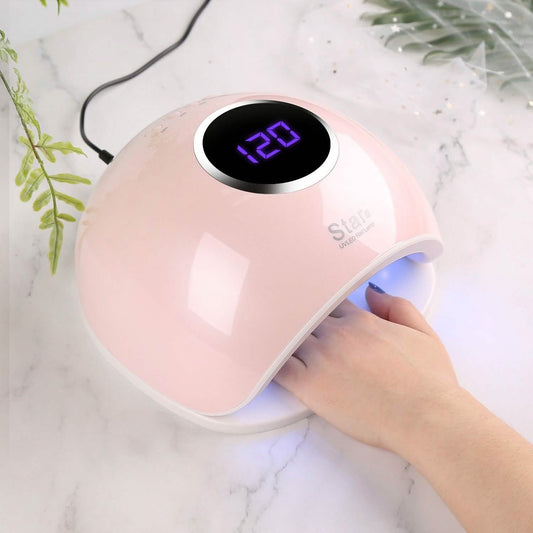 FINATE 72W UV LED Gel Nail Lamp