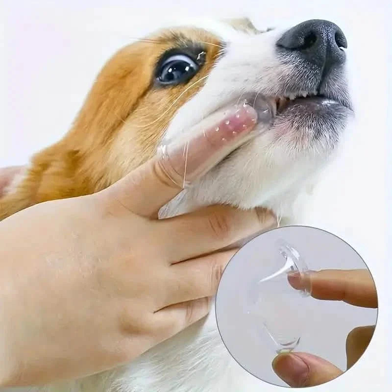 Finger Toothbrush For Dogs and Cats
