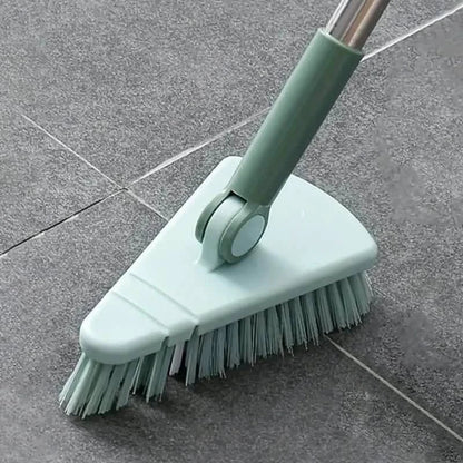 Floor Scrub Brush Long Handle Detachable Stiff Bristles