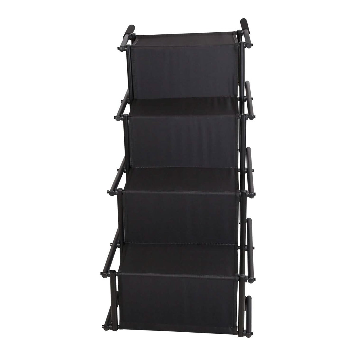 Foldable Dog Ramp 4 Step Collapsible Non Slip Stairs