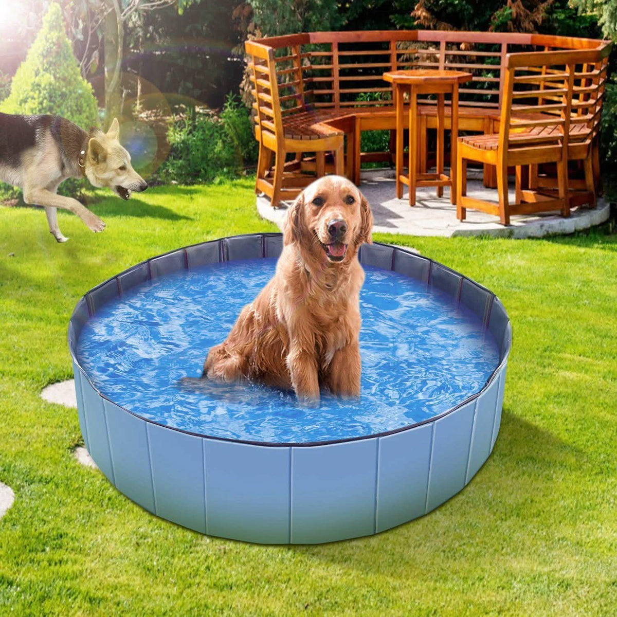 Foldable Pet Swimming Pool PVC